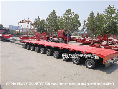 10 teljega hüdrauliline pikendatav haagis